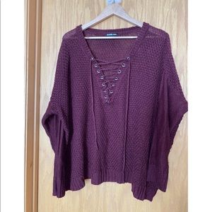 Burgundy/Maroon sweater